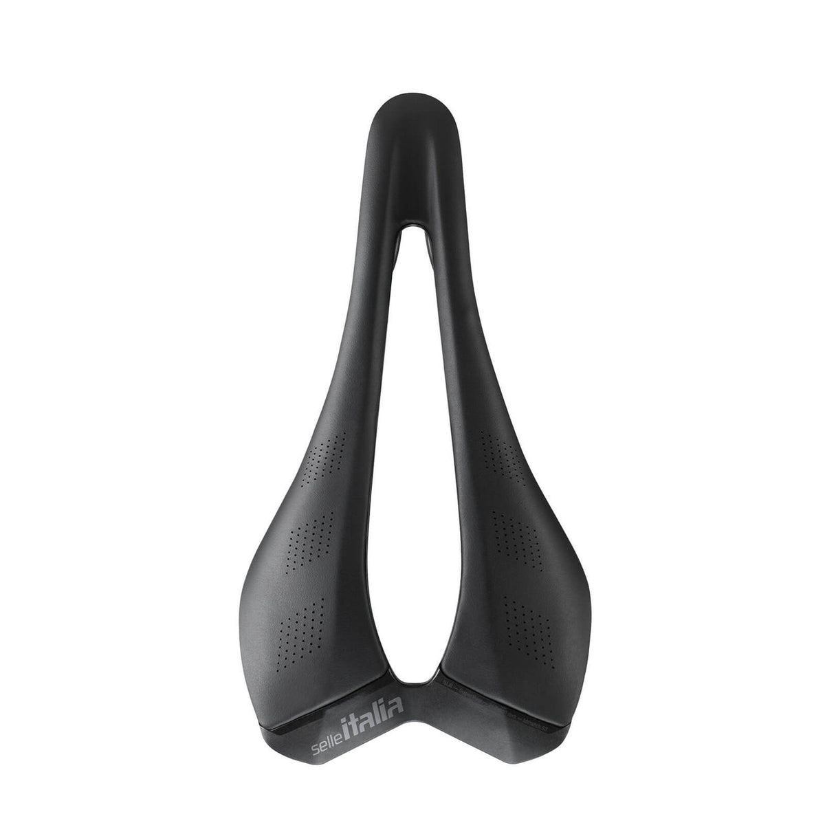 Saddle SELLE ITALIA SLR ELITE SUPERFLOW S3 130 mm Titanium Rails