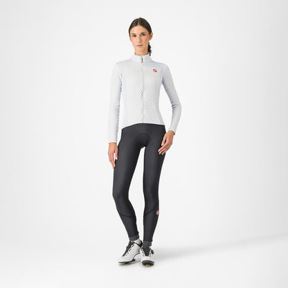 Tricou CASTELLI SFIDA 2 Damă cu Mânecă Lungă Gri Deschis