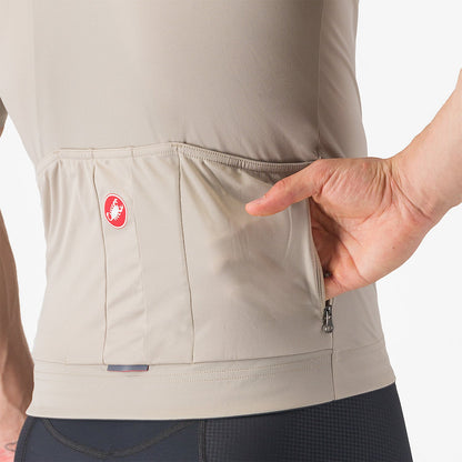 Tricou CASTELLI PROLOGO LITE Mânecă Scurtă Bej