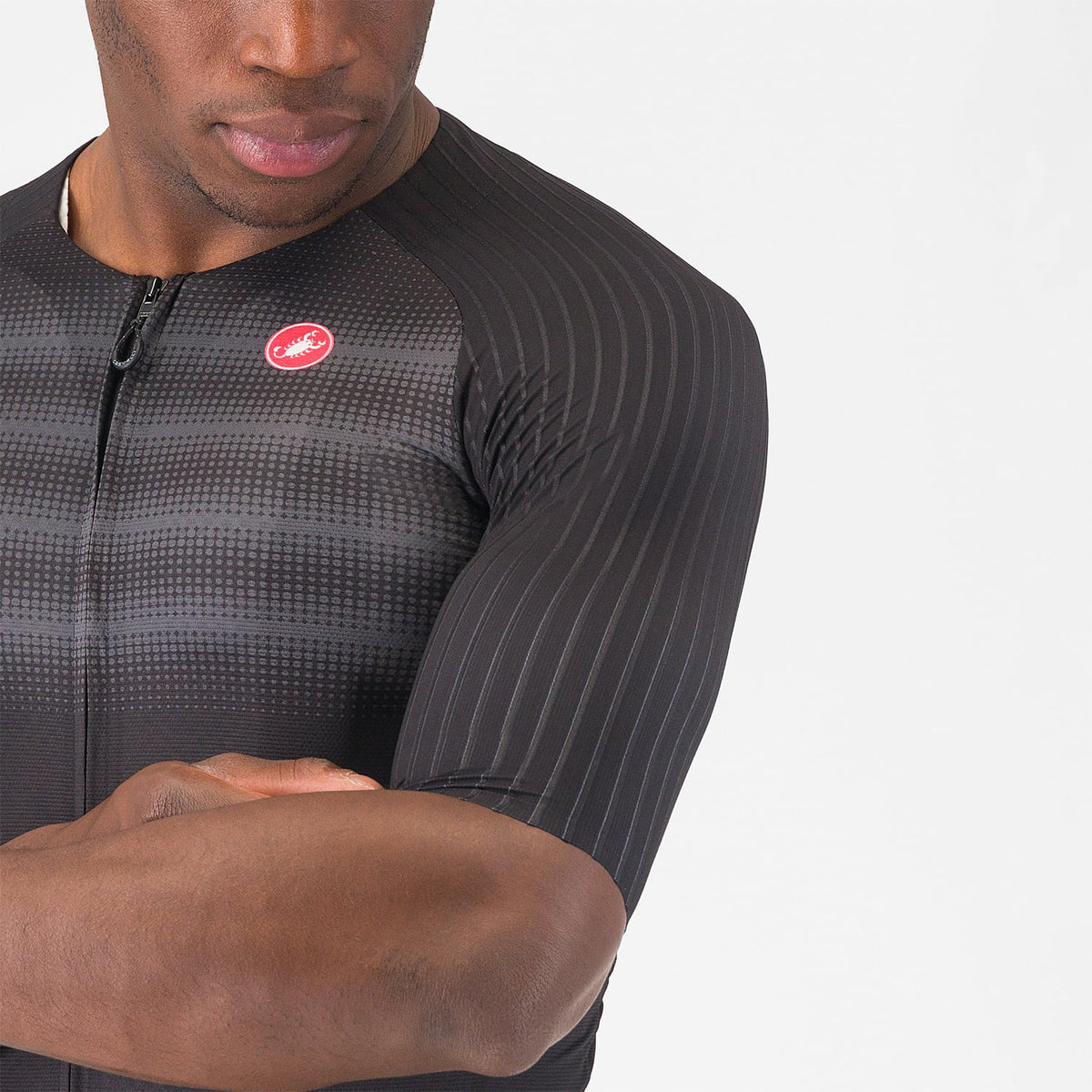 CASTELLI AERO RACE 8S Kortærmet Trøje Sort