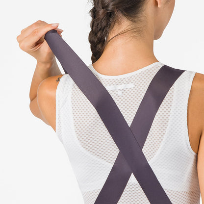 Korte Tuigbroek CASTELLI PRIMA 2 DT Dames Donkerpaars
