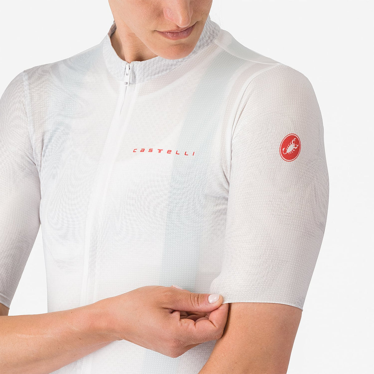CASTELLI FANTASIA Women's Short Sleeve Jersey White