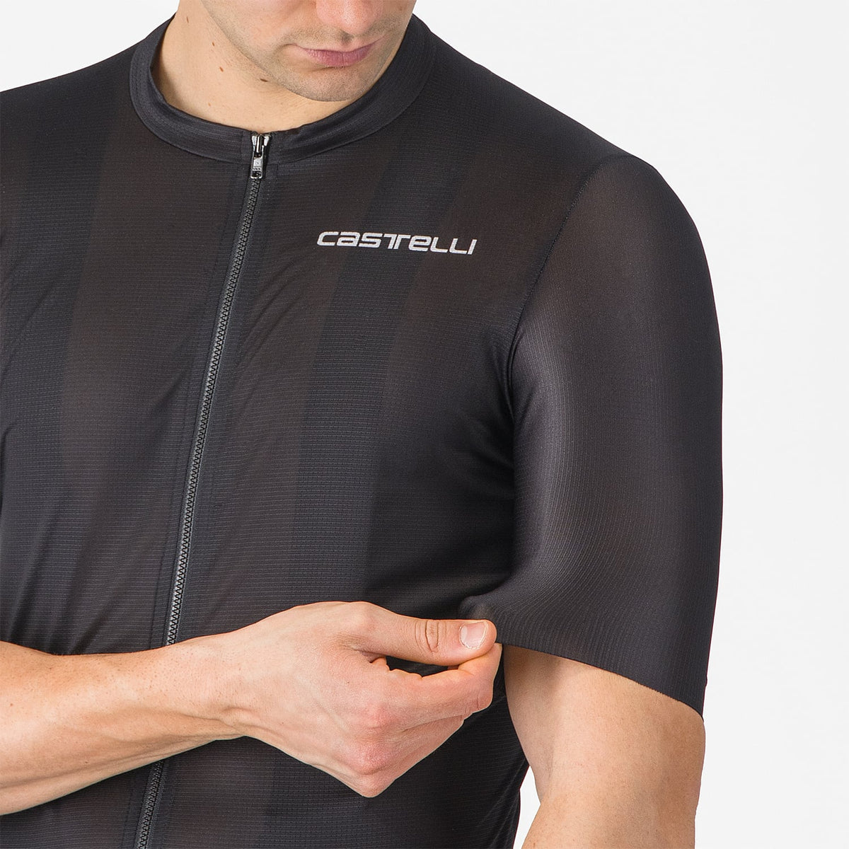 CASTELLI UNLIMITED ENTRATA 3 Kortærmet Trøje Sort