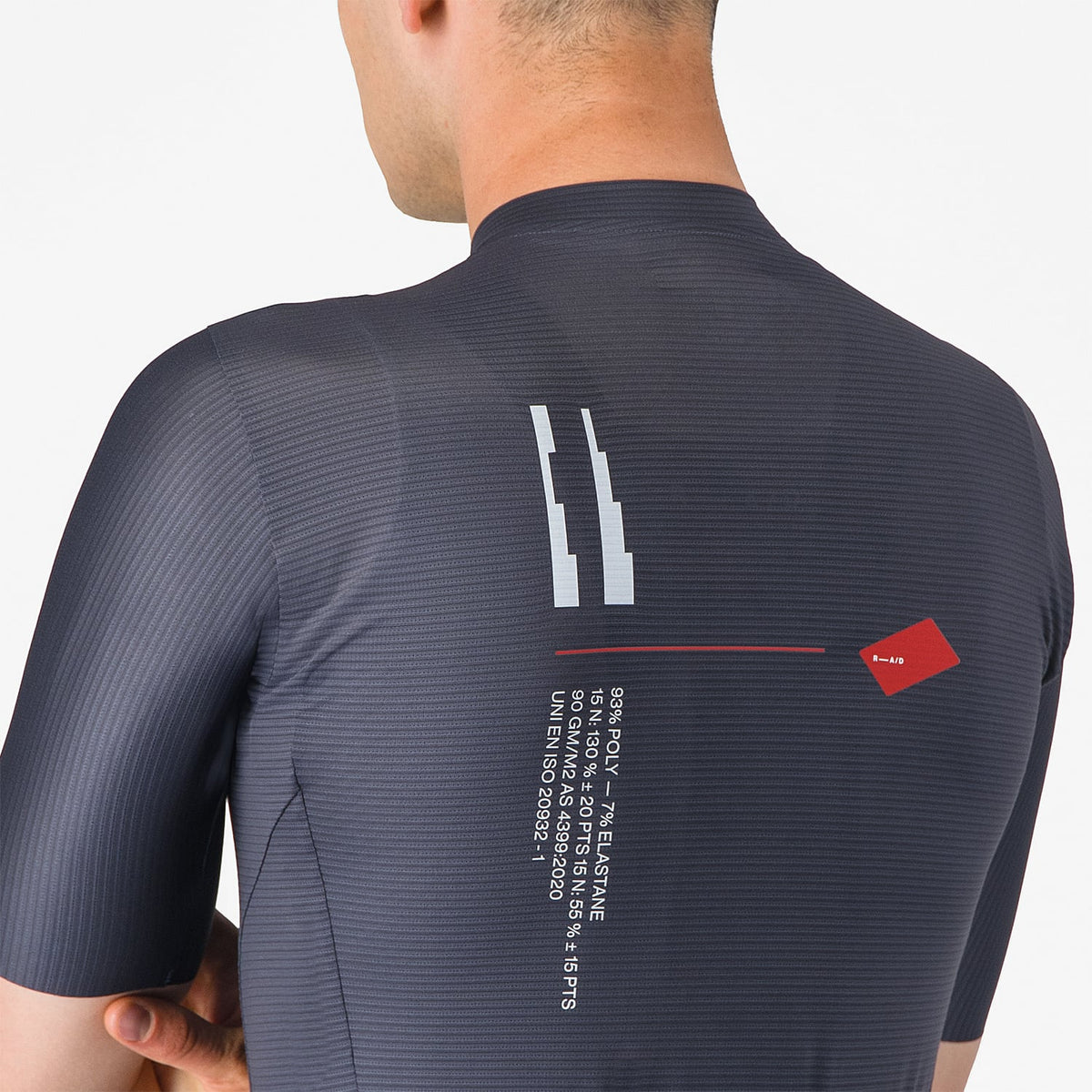 CASTELLI ESPRESSO R--A/D cykeltrøje korte ærmer blå