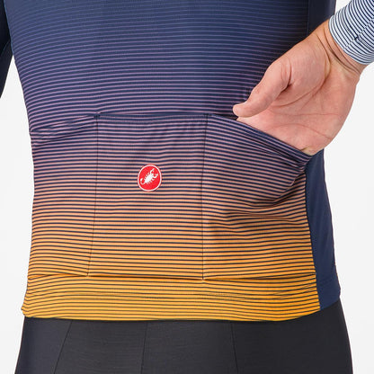 Dres CASTELLLI APICE THERMAL Dlouhý Rukáv Modrá/Oranžová