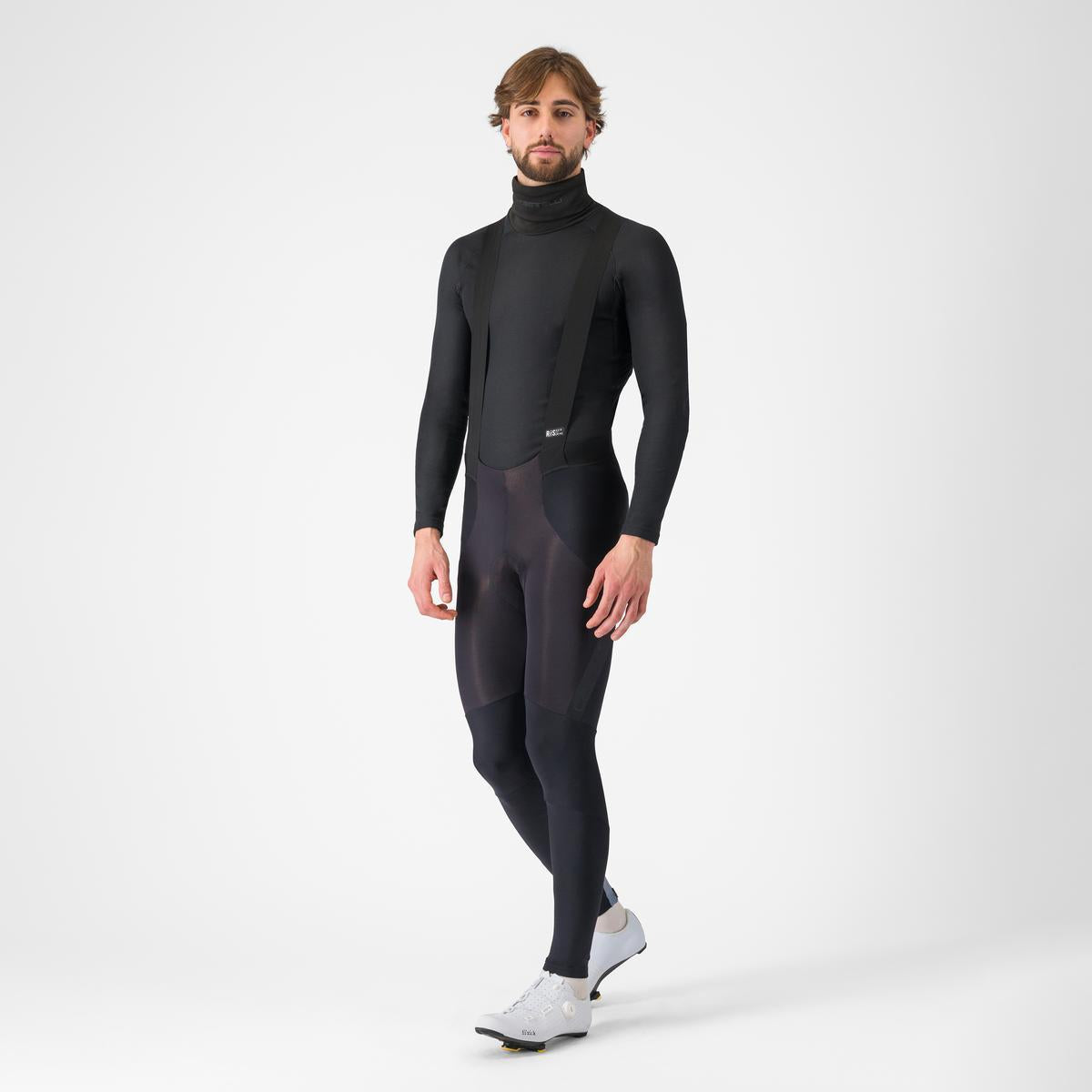 CASTELLI FLANDERS 2 HIGH NECK WARMER Langærmet Undertrøje Sort