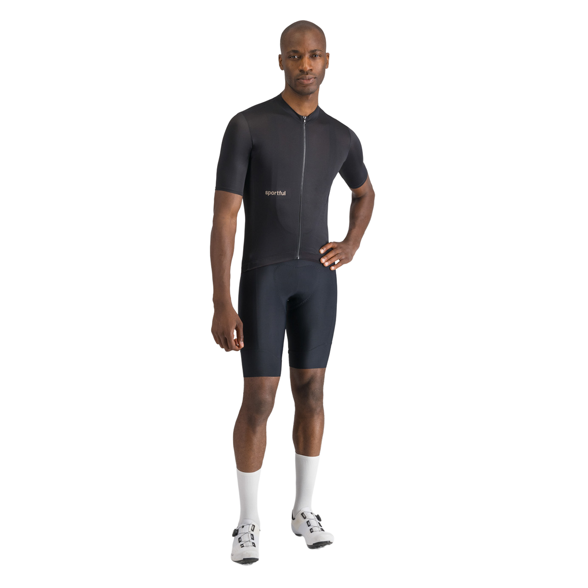 Μπλούζο SPORTFUL CLASSIC JERSEY Κοντό Μανίκι Μαύρο