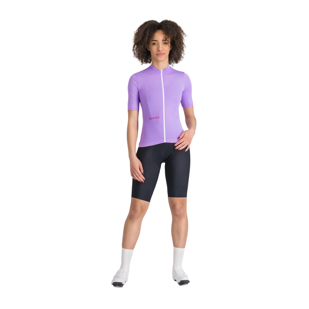SPORTFUL CLASSIC Women's Short Sleeve Jersey Purple