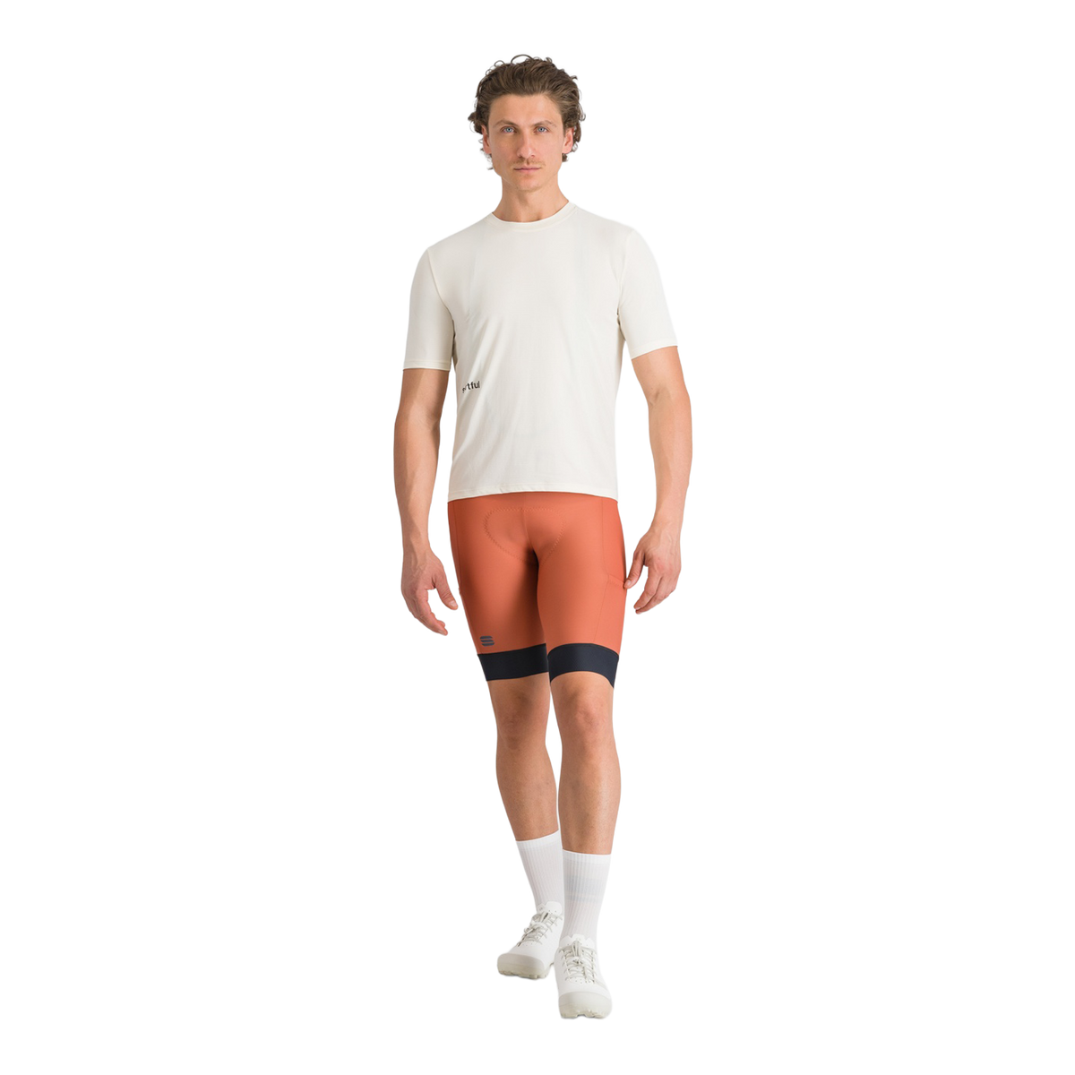 SPORTFUL GIARA 2 Men's Short Bib Shorts Orange