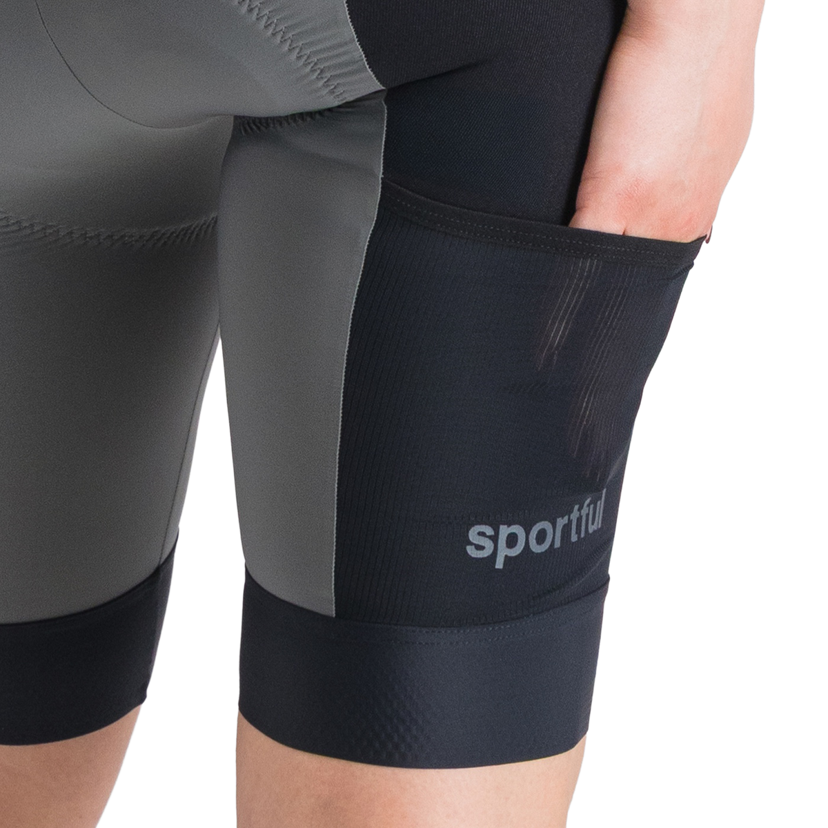 Lyhyet Olkainpyöräilyshortsit SPORTFUL SUPERGIARA 2 Naiset Harmaa/Musta