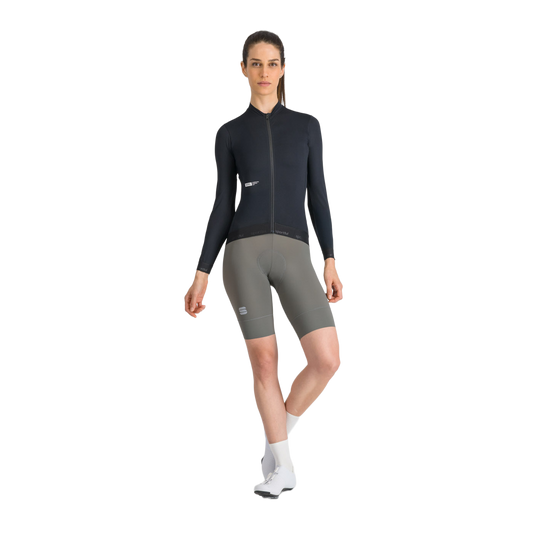 Wielershirt SPORTFUL SRK Lange Mouwen Dames Zwart