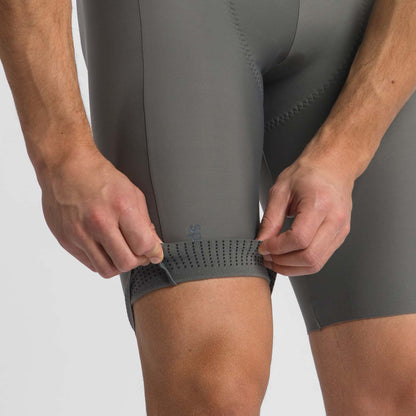 SPORTFUL SRK SHIFT grijze korte fietsbroek met bretels