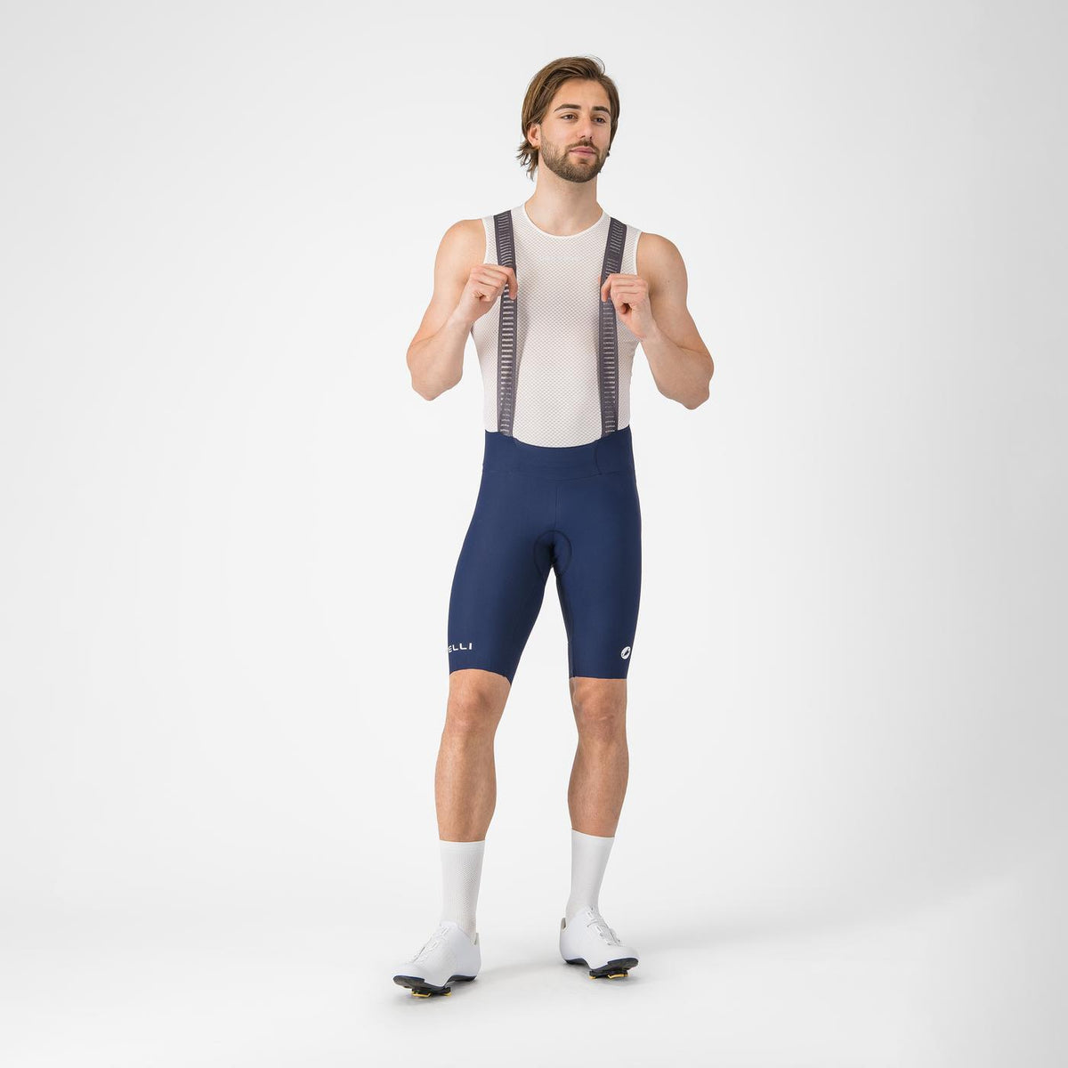 CASTELLI ESPRESSO 2 Bib Shorts Blue