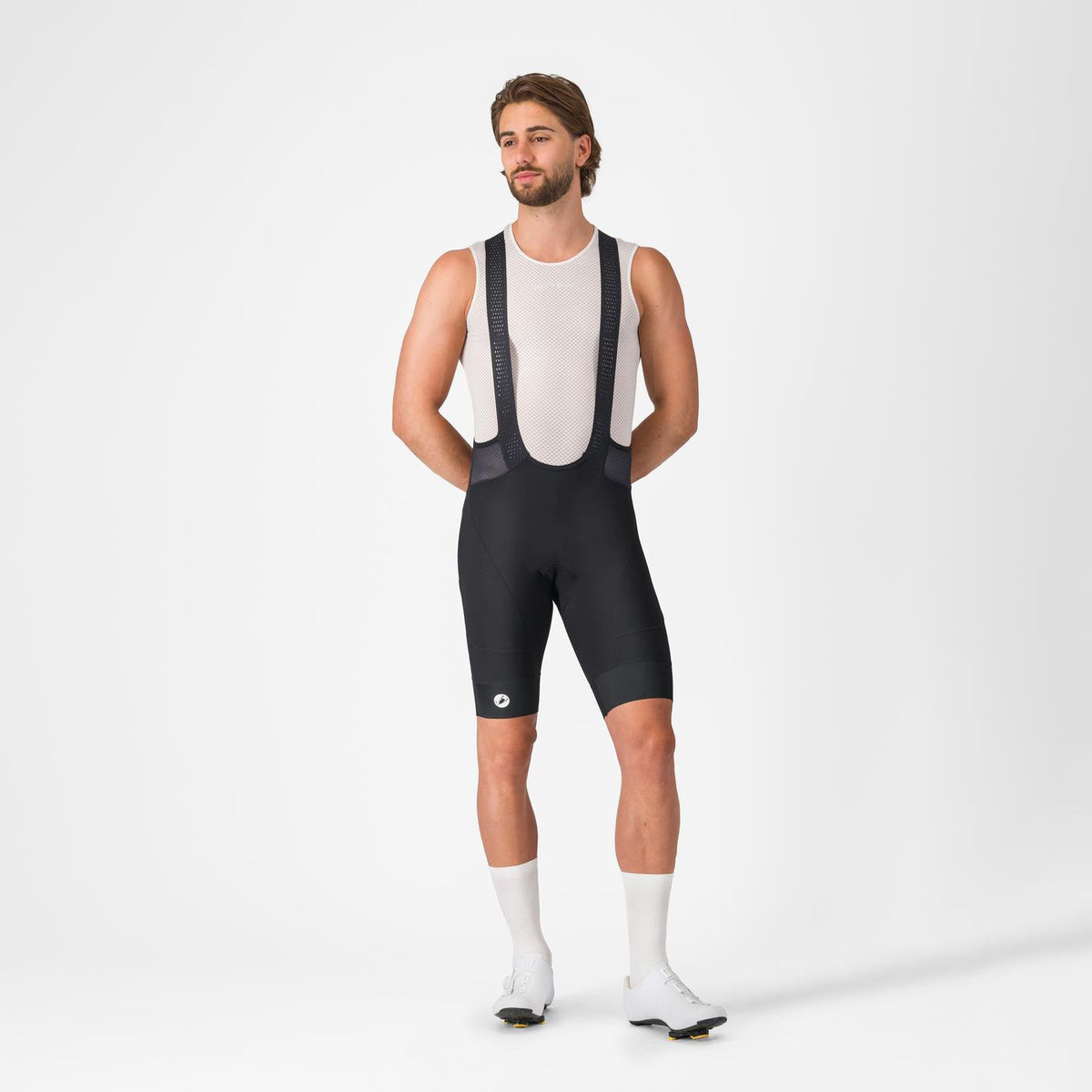 Krátké kalhoty se šlemi CASTELLI ENDURANCE 4 Černé