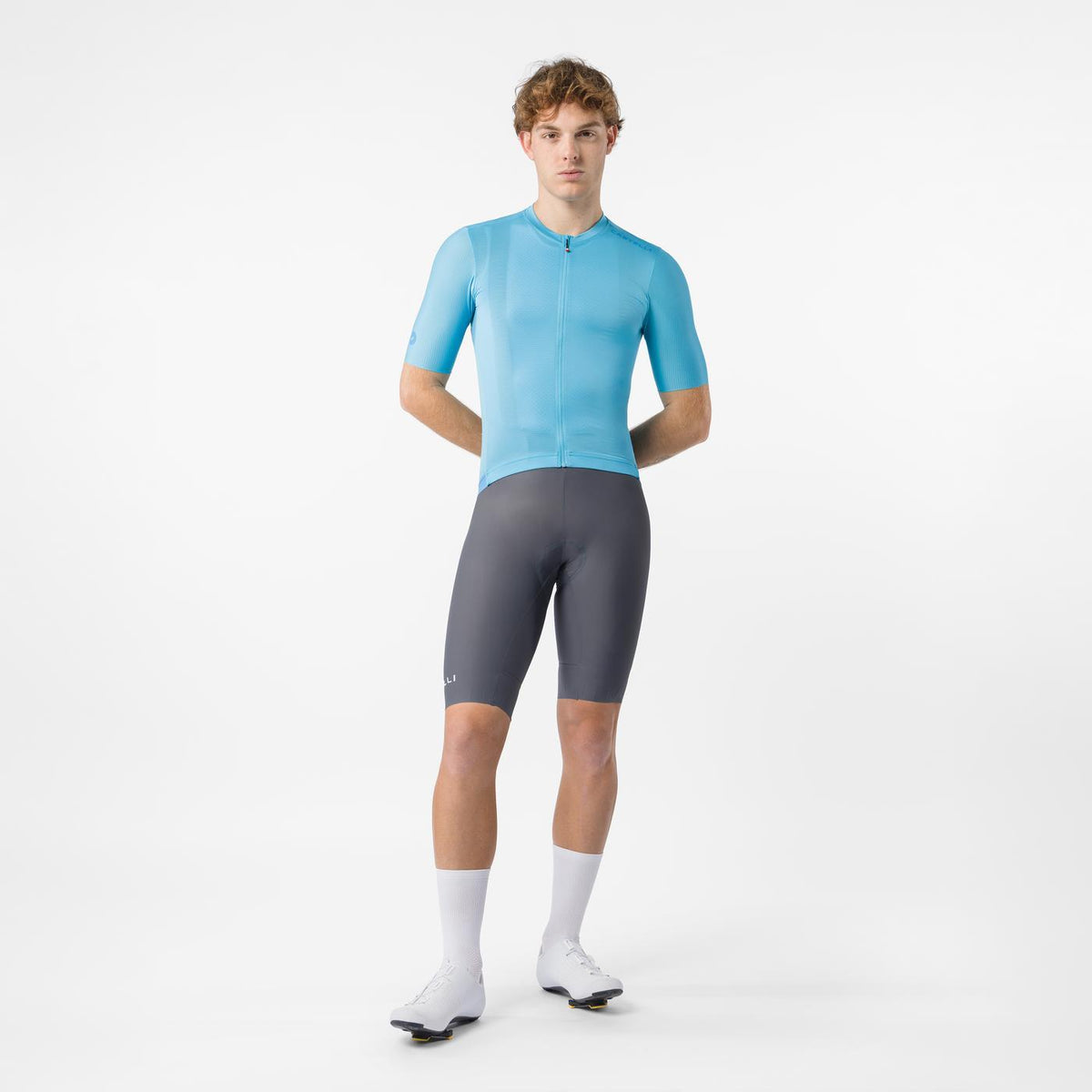 CASTELLI ESPRESSO 2 Short Sleeve Jersey Turquoise