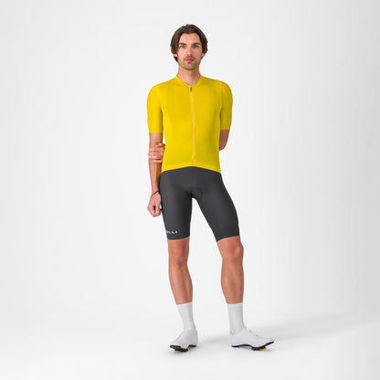 CASTELLI ESPRESSO 2 lühikeste varrukatega särk kollane