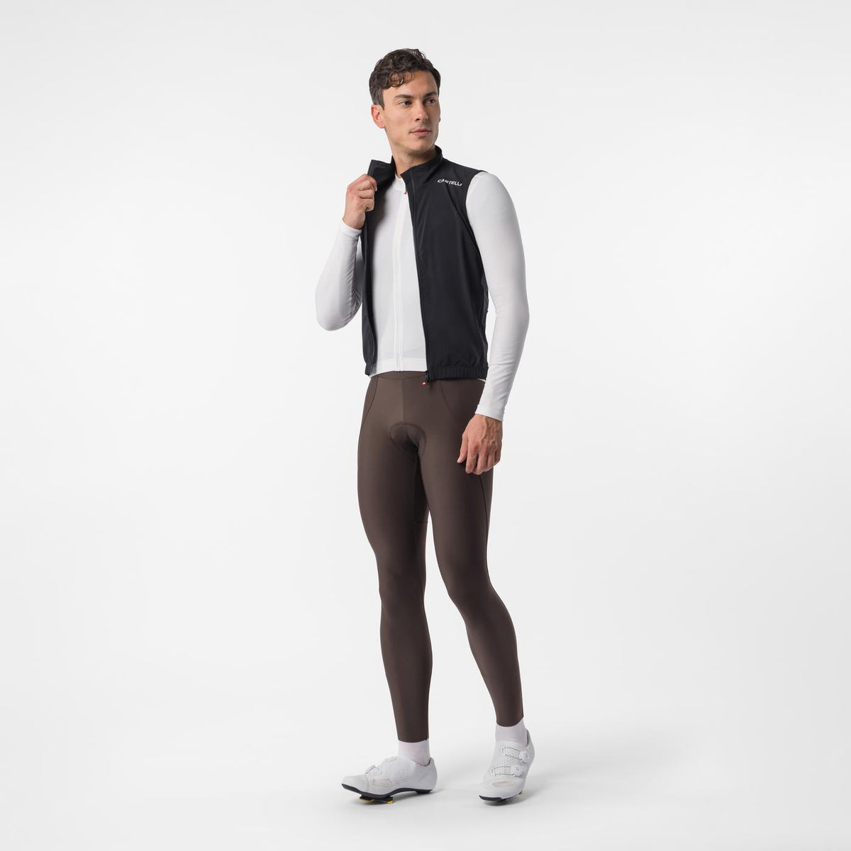 CASTELLI ESPRESSO 2 Sleeveless Jacket Black/White
