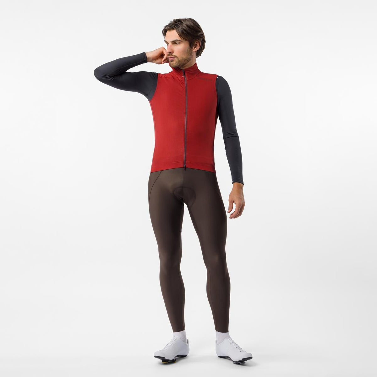 CASTELLI ESPRESSO 2 Sleeveless Jacket Bordeaux