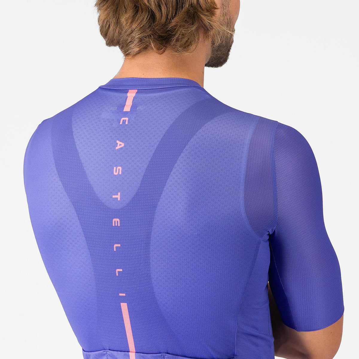 CASTELLI DRITTONE LOGO Kortærmet Trøje Violet