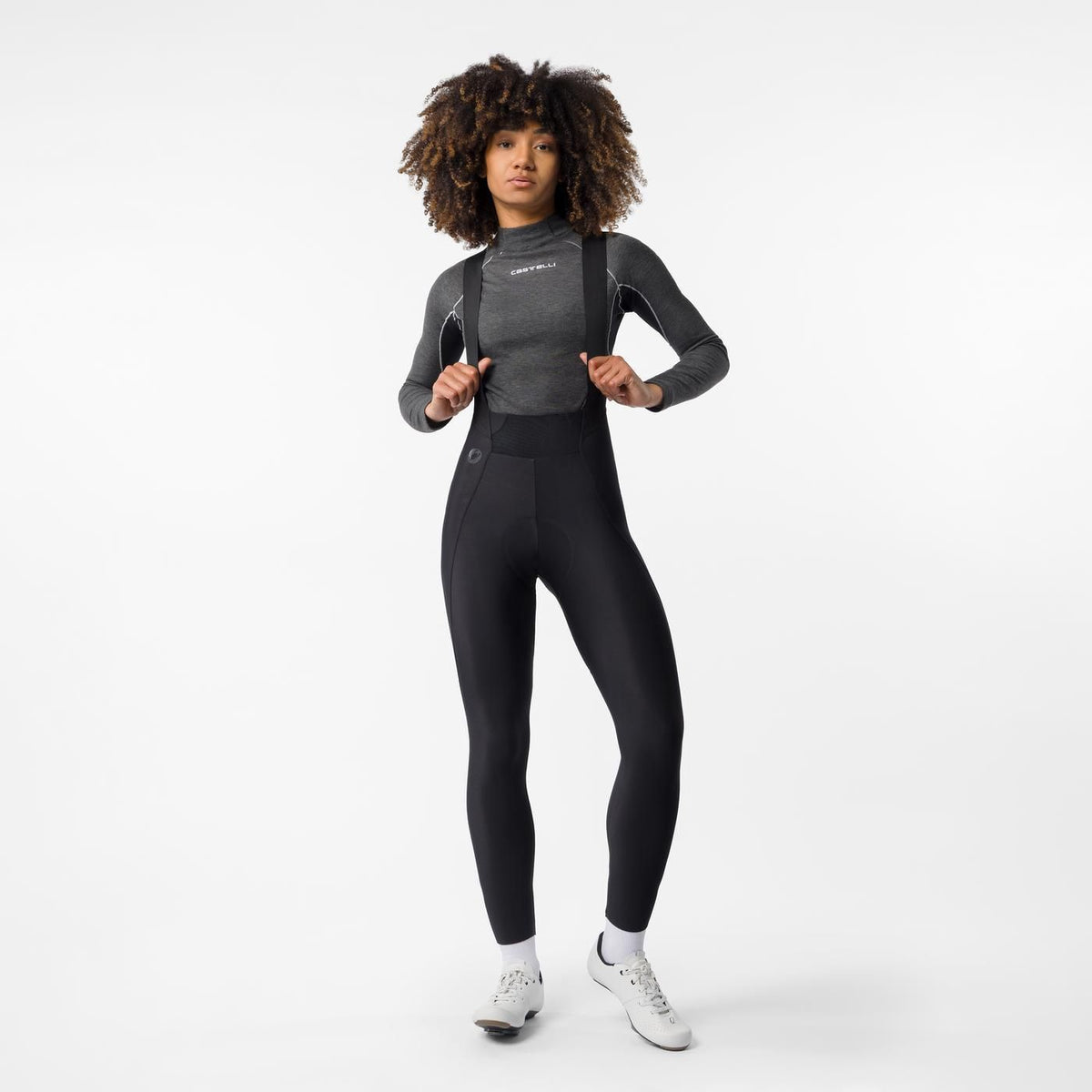 CASTELLI ESPRESSO 2 DT Women's Long Bib Tights Black