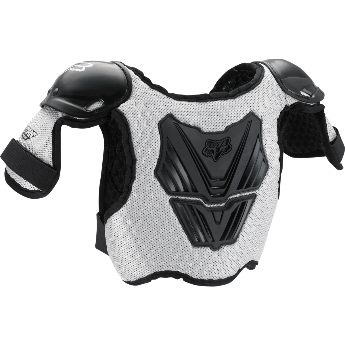 FOX PEEWEE TITAN ROOST Junior Chest Protector Black/Silver