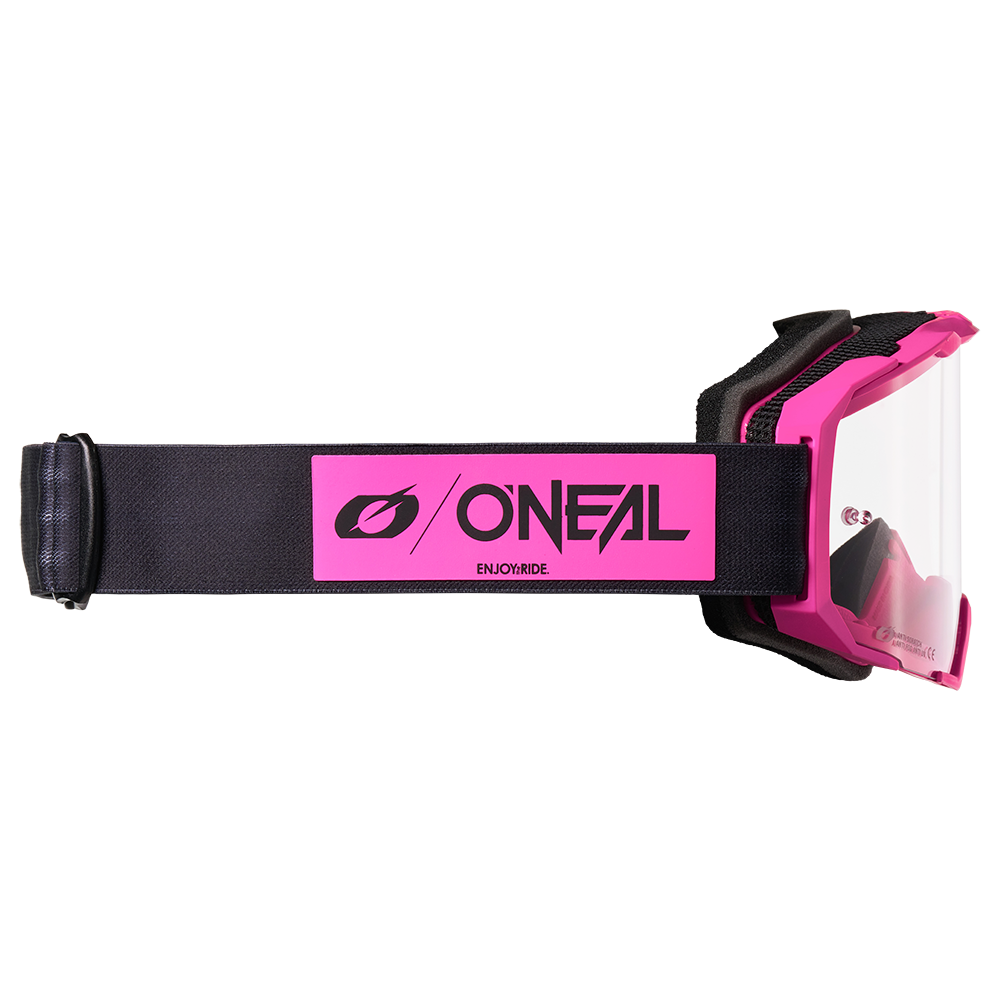 Maski O'NEAL B-22 CORE Musta/Pinkki