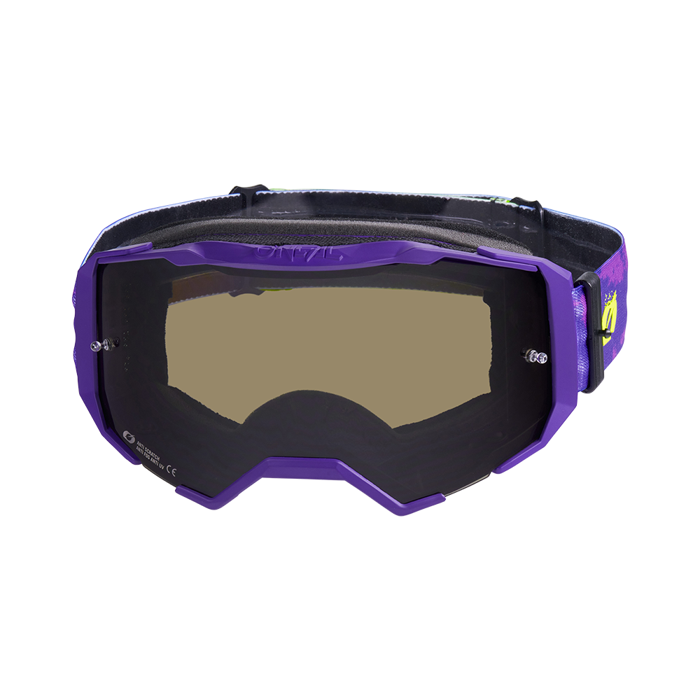 O'NEAL B-22 PAINT Goggle Purple/Fluo Yellow