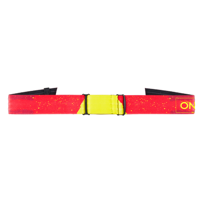 Masque O'NEAL B-22 PAINT Rouge/Jaune Fluo