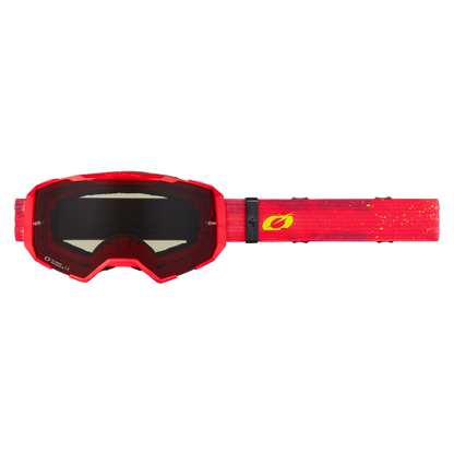 Masque O'NEAL B-22 PAINT Rouge/Jaune Fluo