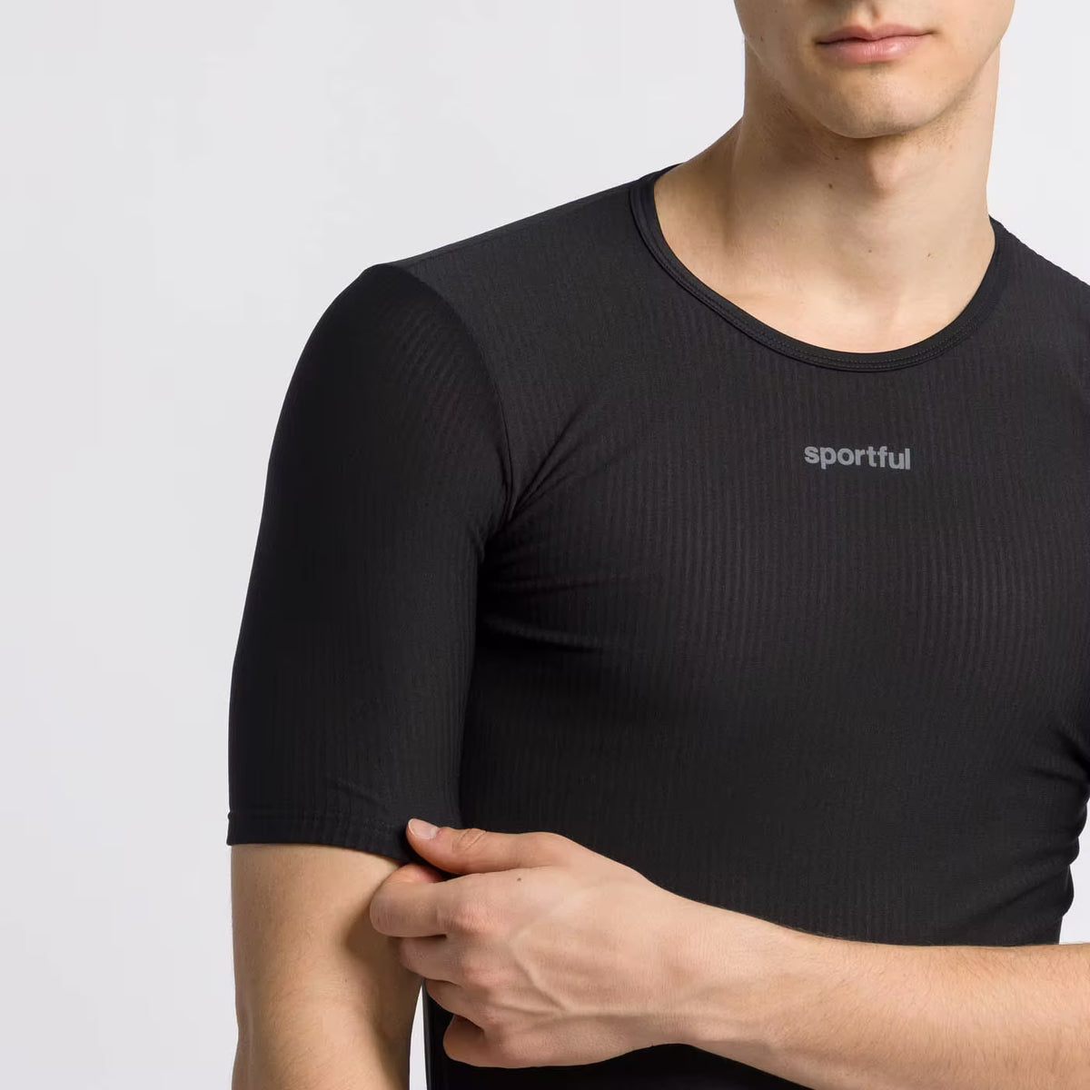 SPORTFUL WINTER Black Short-Sleeve Base Layer