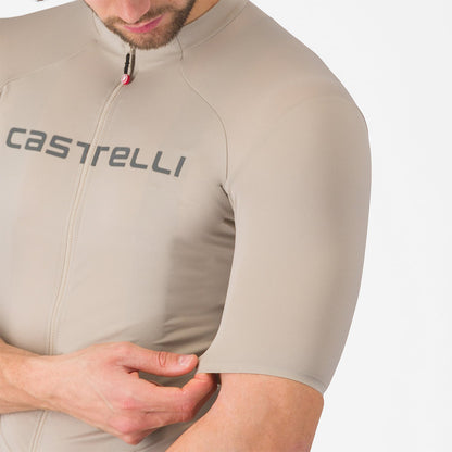 Tricou CASTELLI PROLOGO LITE Mânecă Scurtă Bej