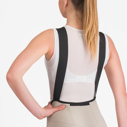 Korte Bretelbroek CASTELLI ESPRESSO W DT Dames Beige