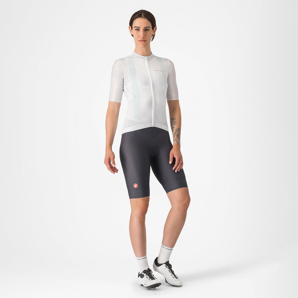 CASTELLI FANTASIA Women's Short Sleeve Jersey White