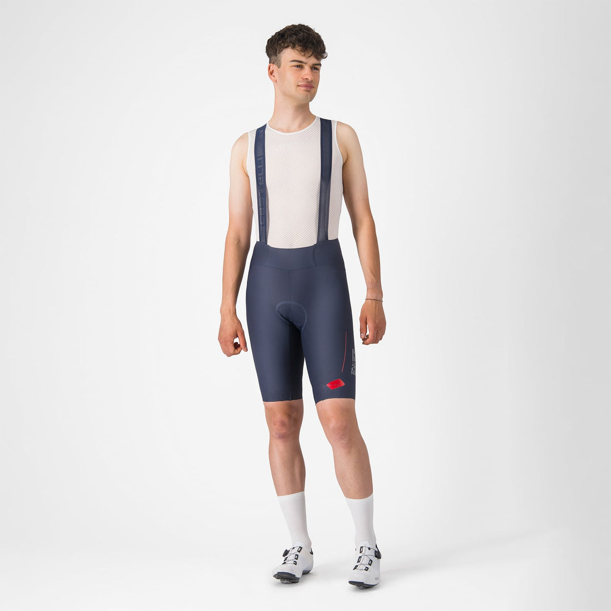 Cykelshorts med hängslen CASTELLI ESPRESSO R--A/D Blå