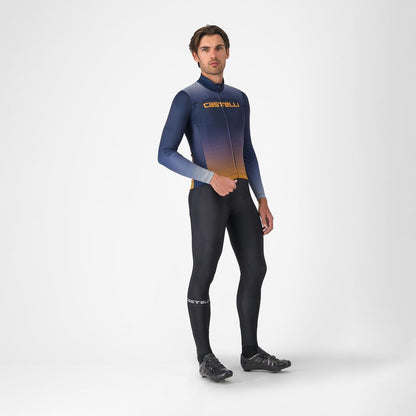 Dres CASTELLLI APICE THERMAL Dlouhý Rukáv Modrá/Oranžová