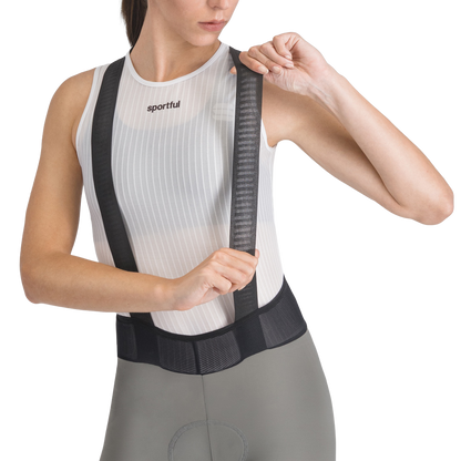 SPORTFUL SRK Women's Short Bib Shorts Grey