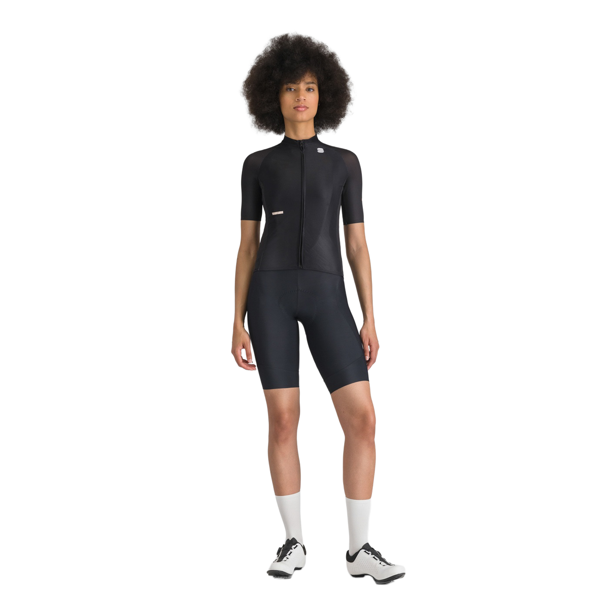 SPORTFUL SUPERNOVA kortærmet cykeltrøje dame sort