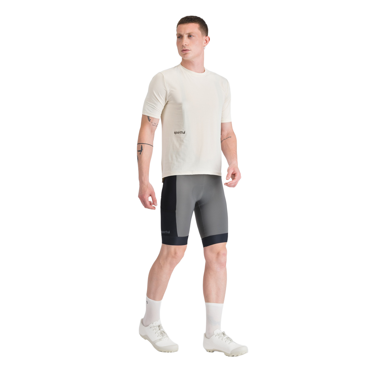 Kort Bibshort SPORTFUL SUPERGIARA 2 Grå/Sort