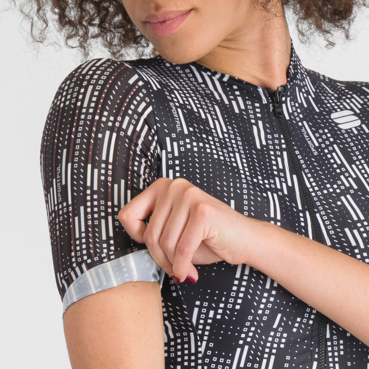 SPORTFUL G-SUIT Short Sleeve Women's Suit Black/White
