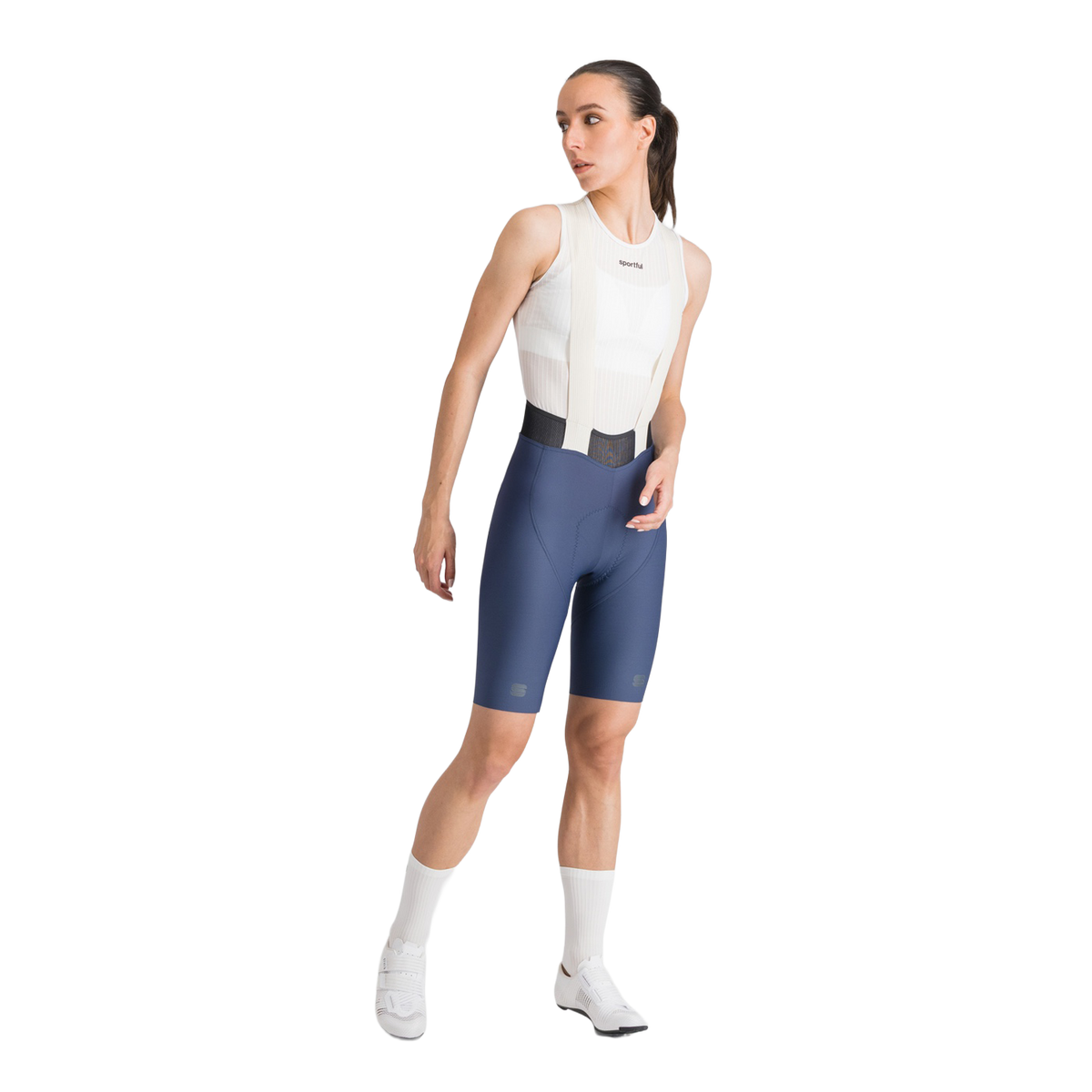 Korte Bretelsbroek SPORTFUL LTD 2 Dames Blauw