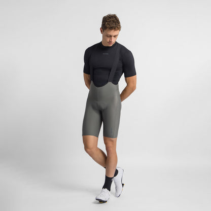 SPORTFUL SRK SHIFT grijze korte fietsbroek met bretels