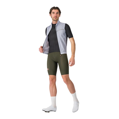 CASTELLI SQUADRA STRETCH Grey Sleeveless Jacket
