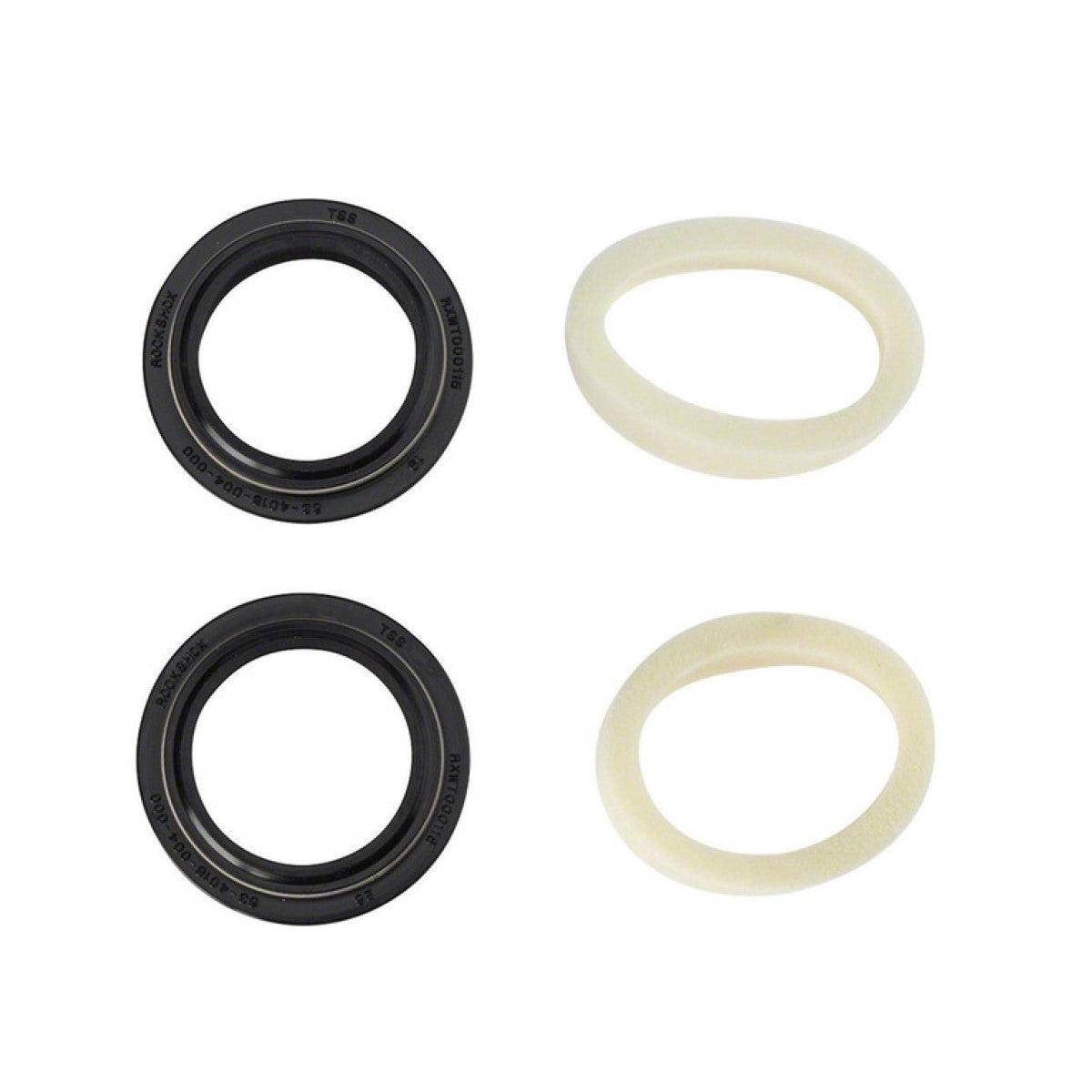 External Seal Kit for ROCKSHOX 32mmx10mm Forks Black