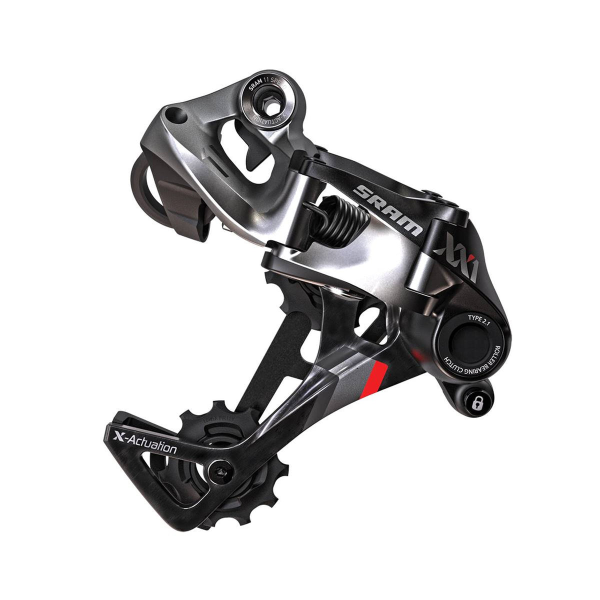 Achterderailleur SRAM XX1 11V Rood