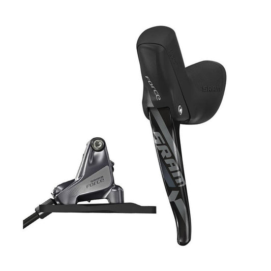 Αριστερός Μοχλός και Εμπρός Δαγκάνα SRAM RIVAL 1 HRD Mono Flat Mount Χωρίς Δίσκο