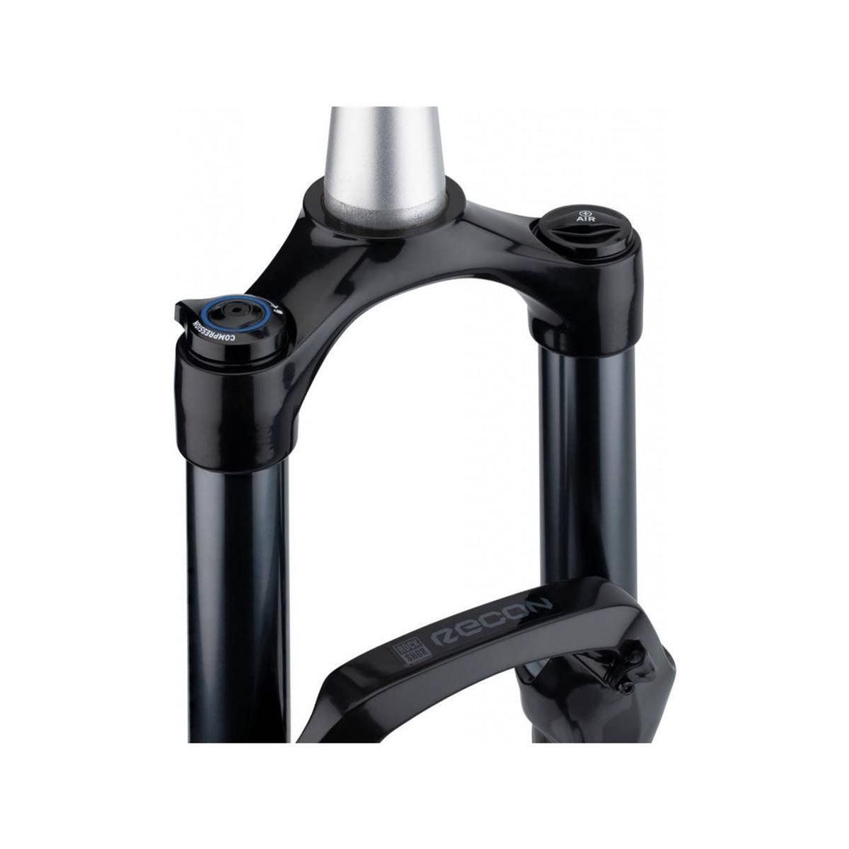 Πιρούνι ROCKSHOX RECON SILVER RL 27.5" SOLOAIR Κωνικό Άξονας 15x110mm Boost Μαύρο