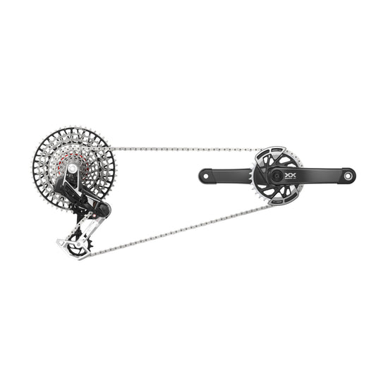 Zestaw napędowy SRAM XX EAGLE POWERMETER T-TYPE AXS Q174 DUB WIDE 32 Zęby 10/52