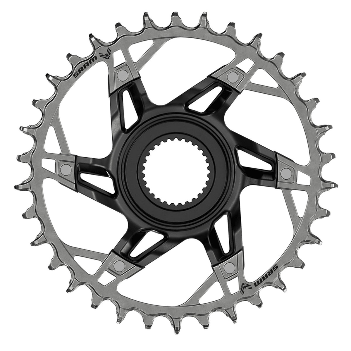 Μονός Δίσκος SRAM XX T-TYPE EAGLE BOSCH GEN4 12V Direct Mount Μαύρο/Ασημί