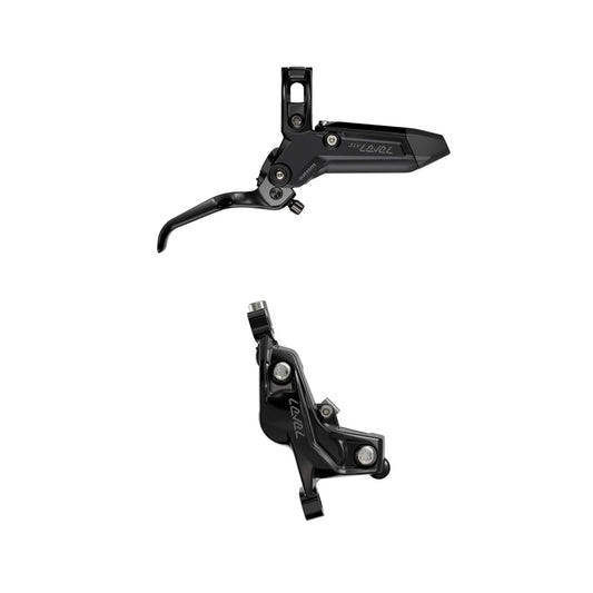 Etujarru SRAM LEVEL SILVER STEALTH 4 mäntää Musta