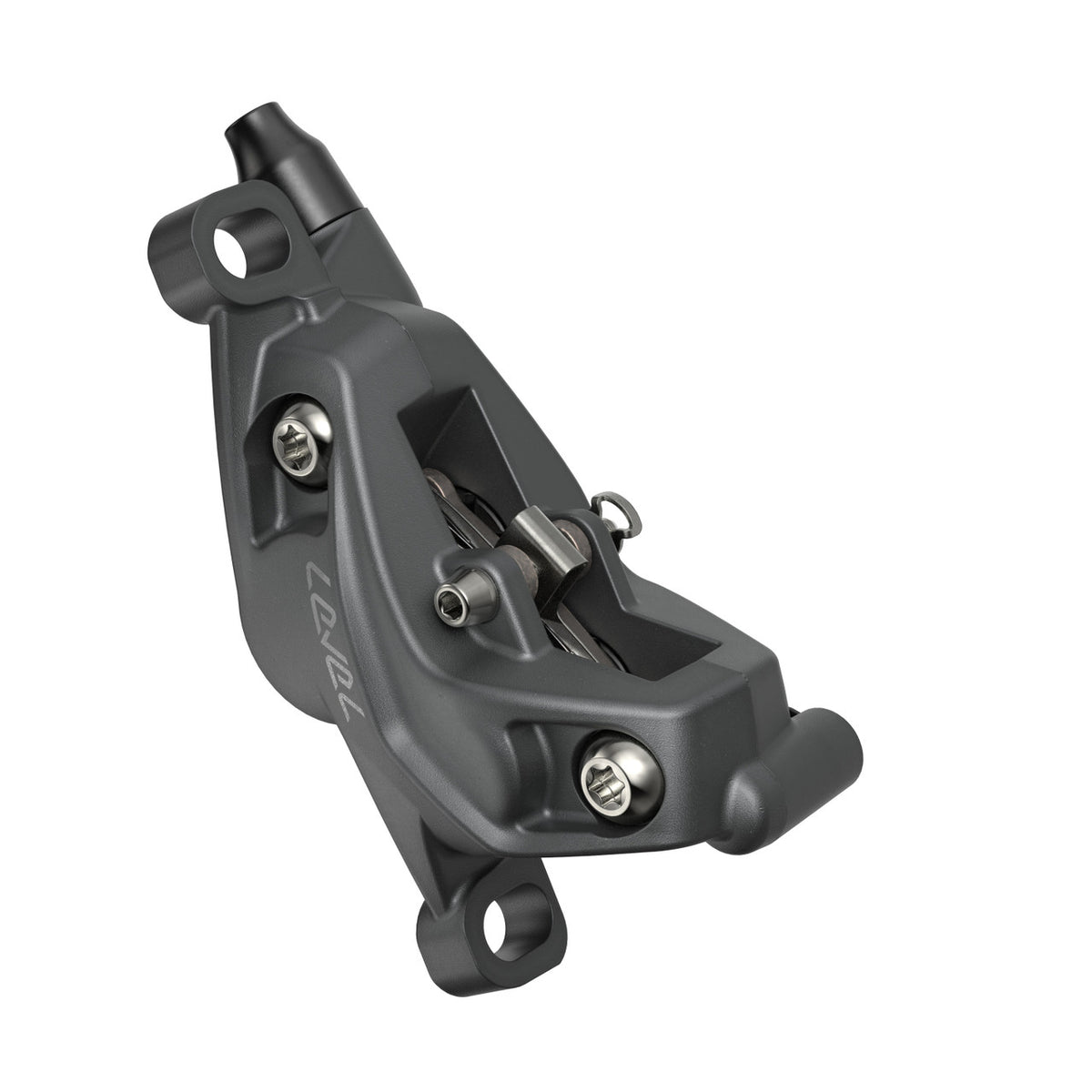 SRAM LEVEL BRONZE STEALTH 4-Piston Front Brake Grey